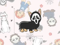 Halloween Pup Sticker