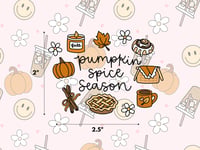 Pumpkin Spice Season Sticker