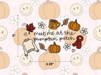 Pumpkin Patch Sticker