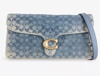 Image 1 of Signature Tabby 36 Denim Shoulder Bag 1:1