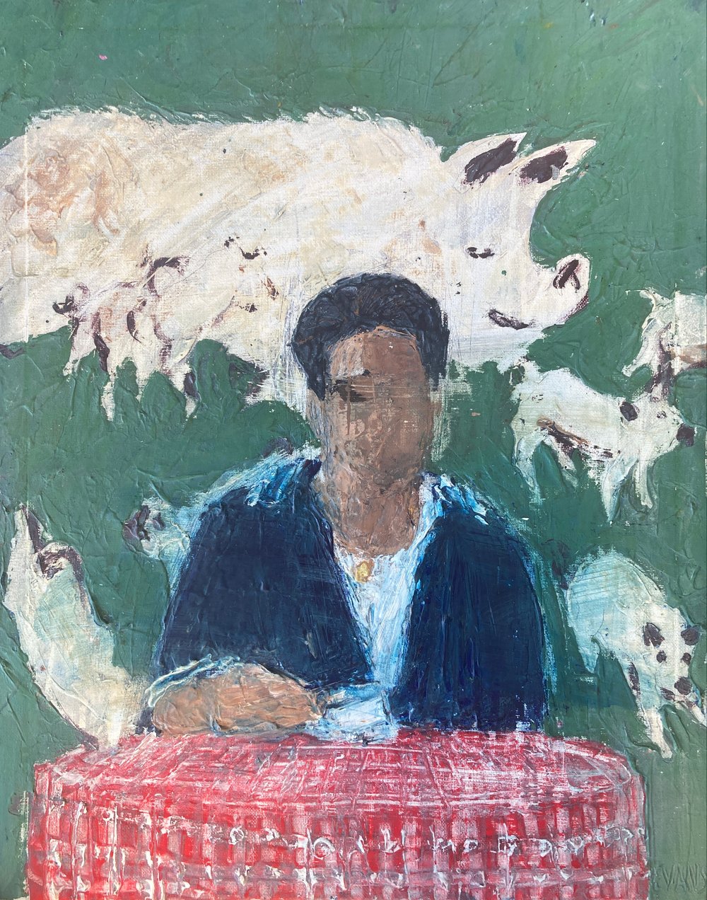 Image of Christopher’s dream (original on canvas)