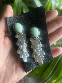 Image 1 of Palomino Variscite Earrings
