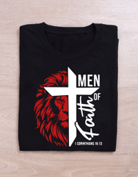 Image 2 of Men of Faith Shirt 