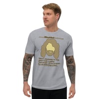 Image 1 of Jesus Wouldn't Do That 02 Fitted Short Sleeve T-shirt