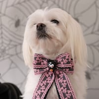 Image 3 of KUROMI LACE BOW - PINK