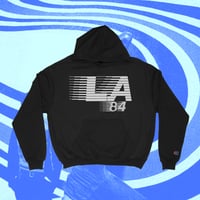 LA 84 - BLACK HOODIE (PREORDER)