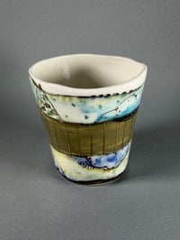 Image 3 of #03 Porcelain Landscape Beaker Cup