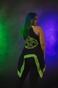 Image 7 of S/M Cattle Decapitation Flowy top