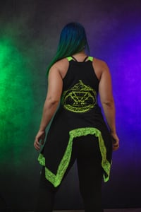 Image 10 of S/M Cattle Decapitation Flowy top