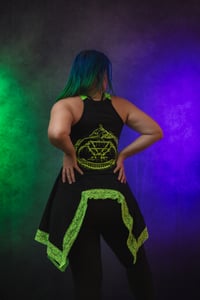 Image 11 of S/M Cattle Decapitation Flowy top
