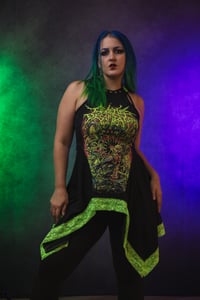 Image 12 of S/M Cattle Decapitation Flowy top