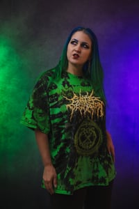 Image 3 of 3X Cattle Decapitation Tie Dye  Tee