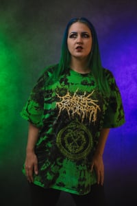 Image 4 of 3X Cattle Decapitation Tie Dye  Tee