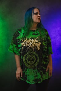 Image 7 of 3X Cattle Decapitation Tie Dye  Tee