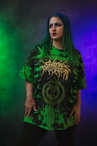 Image 1 of 3X Cattle Decapitation Tie Dye  Tee