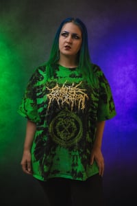 Image 6 of 3X Cattle Decapitation Tie Dye  Tee