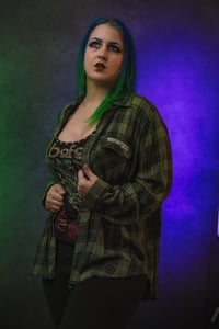 Image 7 of 1X Women's Sleep Token Flannel