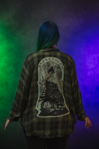 Image 4 of 1X Women's Sleep Token Flannel