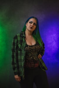 Image 2 of Large (womens size) Rob Zombie Flannel 