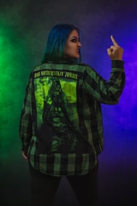 Image 1 of Large (womens size) Rob Zombie Flannel 