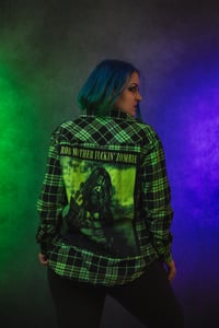 Image 3 of 1X (womens size) Rob Zombie Flannel 