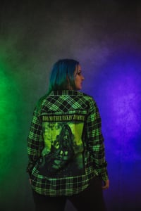 Image 5 of 1X (womens size) Rob Zombie Flannel 