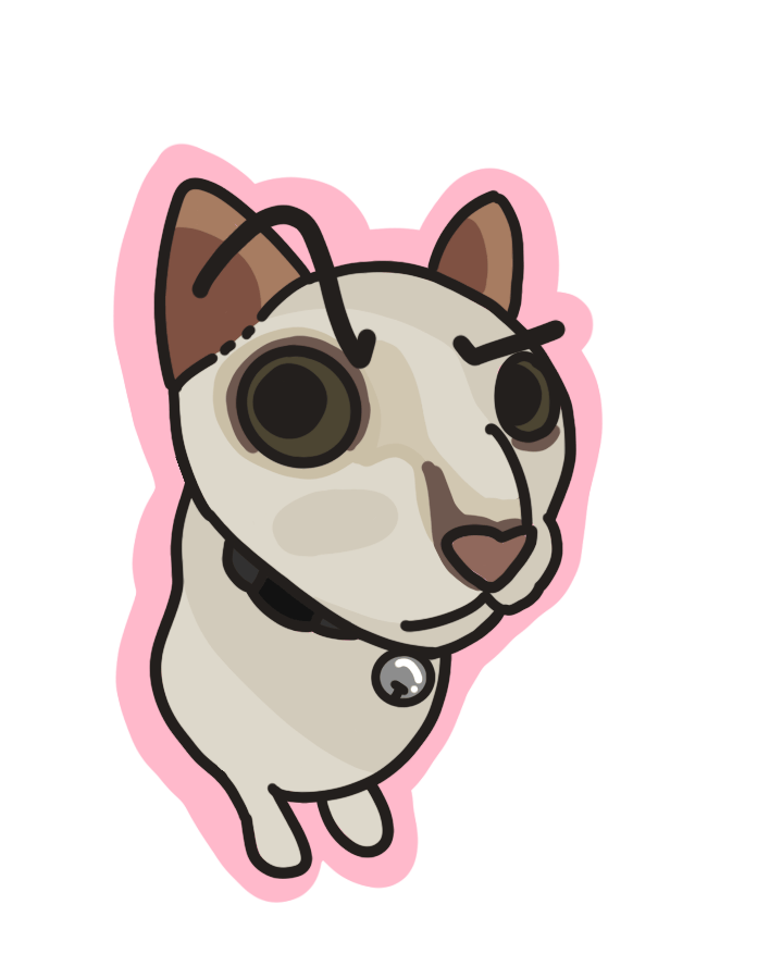 Image of Pink Cat Sticker