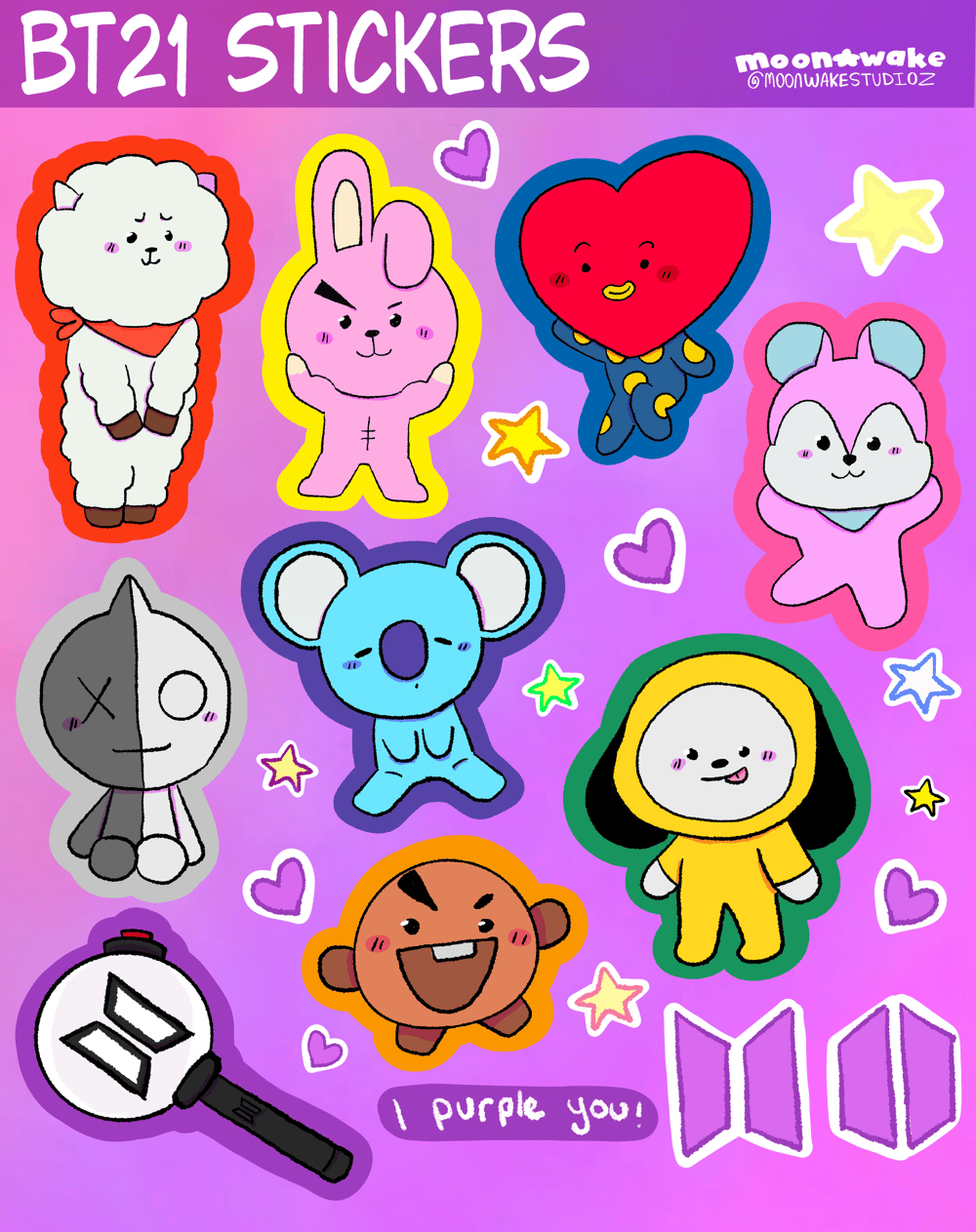 Image of Copy of Suspicious Starters Sticker Sheet