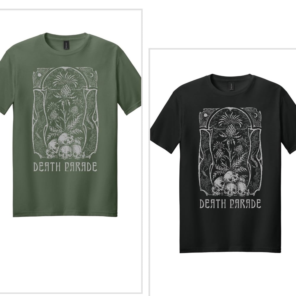 Image of “Resilience” Tee by Ikosidio in Hunter Green or Black 