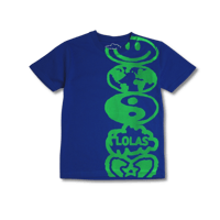 'Symbolism’ Baby Tee [ROYAL BLUE]