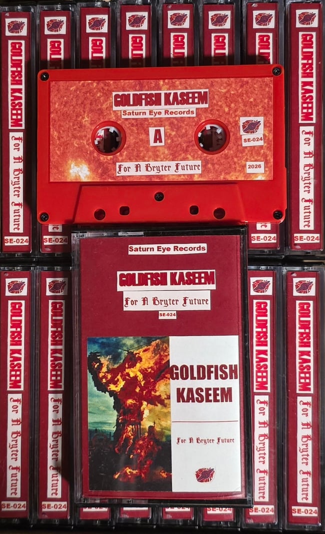 GOLDFISH KASEEM 'FOR A BRYTER FUTURE'