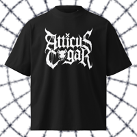 Atticus Cogar Logo Unisex Oversized High Neck T-Shirt