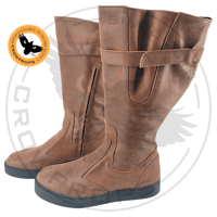 Image 4 of Resistance FO Officer Long Boots (Black/Brown/Dark Brown)