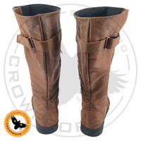 Image 5 of Resistance FO Officer Long Boots (Black/Brown/Dark Brown)