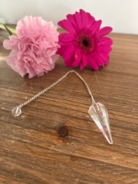 Image 1 of PENDULE HEXAGONAL CRISTAL DE ROCHE 