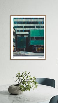 Image 6 of Artprint / Giclée / Kunsttryk / "Stoppestedet" 