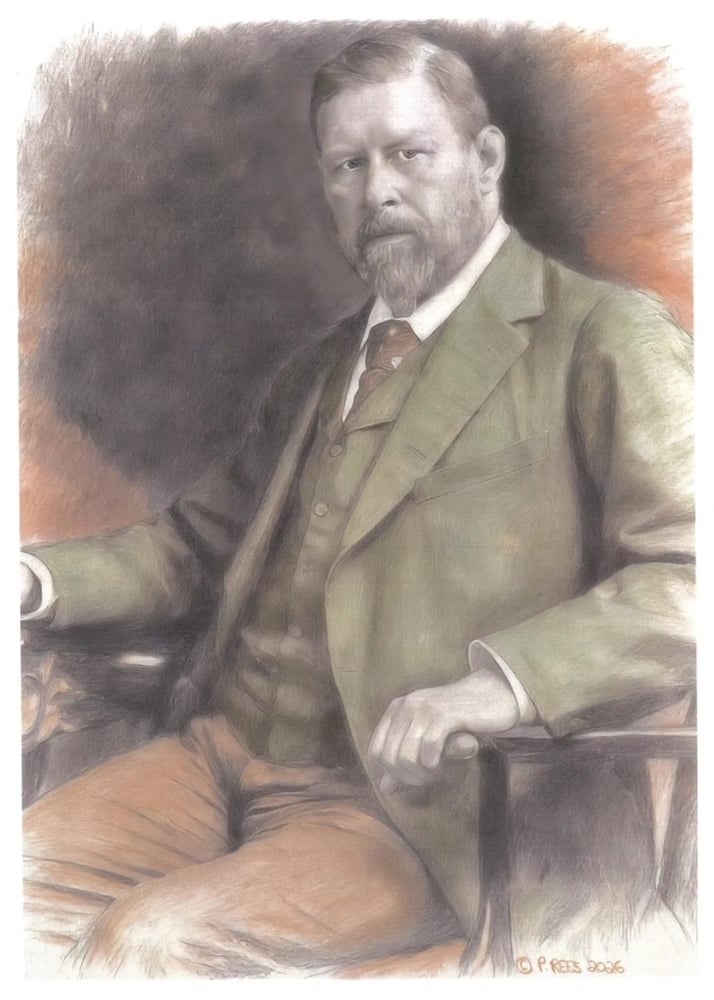 Image of Bram Stoker limited edition artprint 