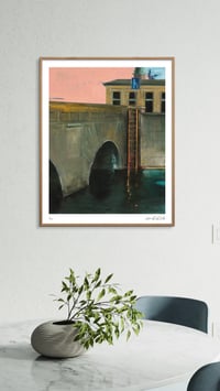 Image 9 of Artprint / Giclée / Kunsttryk / "Stige til Thorvaldsen" 