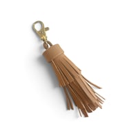 Image 1 of Grigri Accessoire de sac, modèle TASSEL, grand pompon, Camel