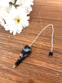 Image 1 of PENDULE SARDONYX HEXAGONAL 