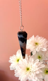 Image 2 of PENDULE SARDONYX HEXAGONAL 