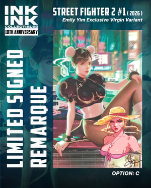 Image of < Remarque Edtion > Street Fighter 2 #1 Exclusive Virgin Variant // Emily Yim