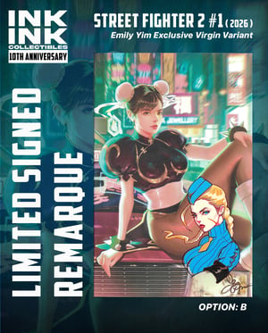 Image of < Remarque Edtion > Street Fighter 2 #1 Exclusive Virgin Variant // Emily Yim