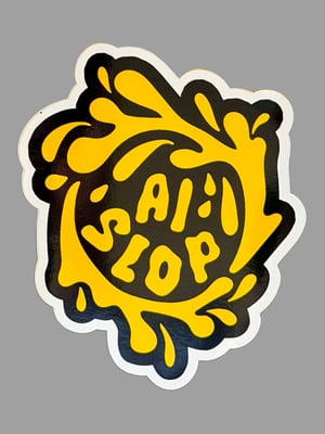 Image of Ai Slop Vinyl Stickers