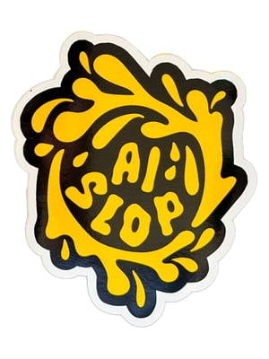 Image of Ai Slop Vinyl Stickers