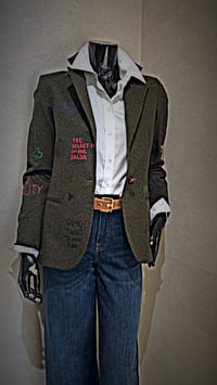 Image 4 of CHAQUETA VERDE FRANELA VILAGALLO