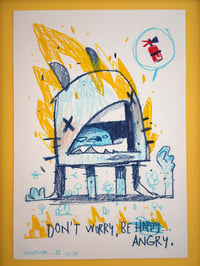 Image 2 of Be angry - original