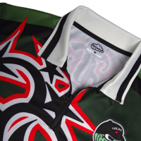 Image 3 of 'Golder Vision’ Jersey [GREEN/RED]