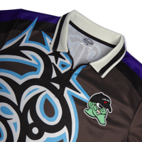 Image 3 of 'Golder Vision’ Jersey [BLACK/BLUE]