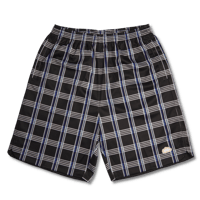 Image 1 of 'Check Mate’ Mesh Shorts [BLACK/BLUE]